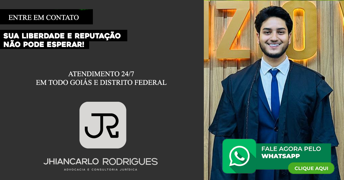 Advogado criminalista Jhiancarlo Rodrigues - atendimento em Goiás